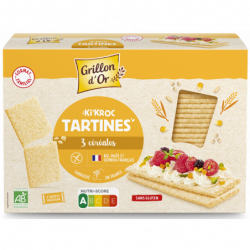 Tartines Ki'Kroc 3 céréales...