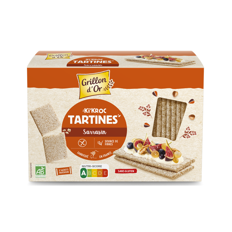 Tartines Ki'Kroc au sarrasin 150g