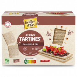 Tartines Ki'Kroc au sarrasin 270g