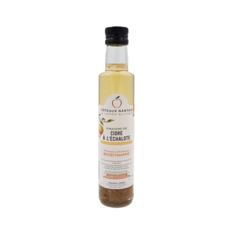 Vinaigre de cidre échalote Demeter 25cl