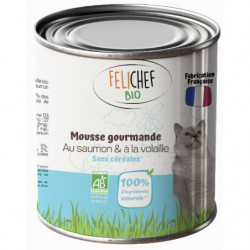 Mousse gourmande chat...