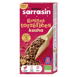 Kasha, graines de sarrasin torréfiées 400g