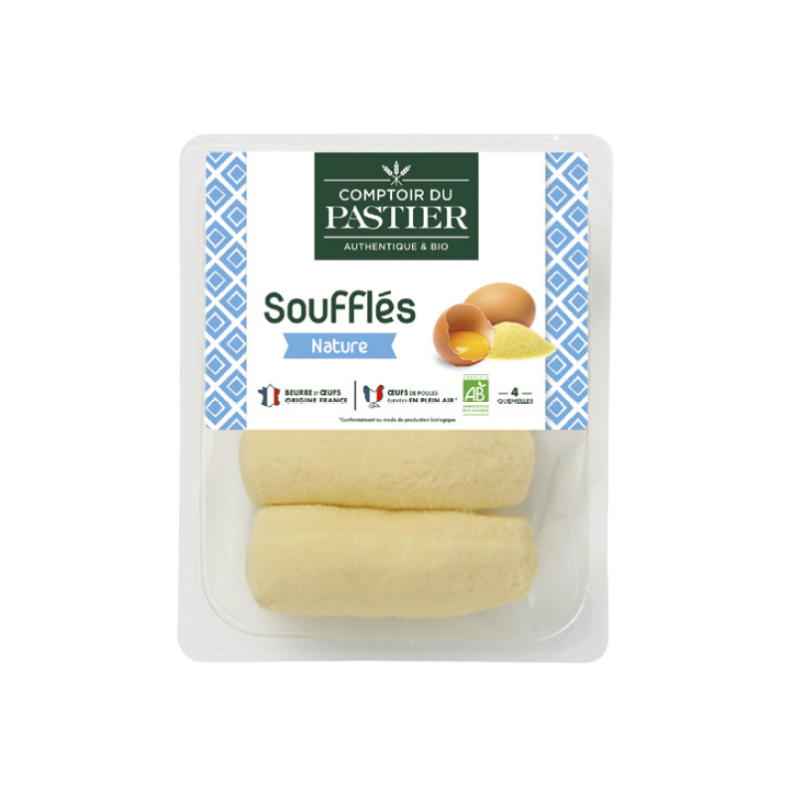 Soufflés nature, type quenelle, (4x80g) 320g