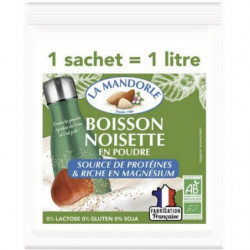 Poudre de noisette, boisson...