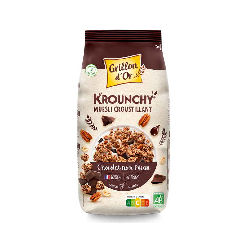 Krounchy chocolat noir pécan 450g