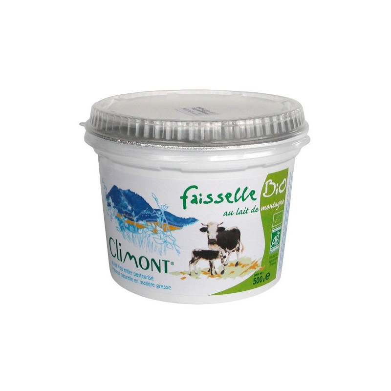 Faisselle au lait entier de montagne 500g