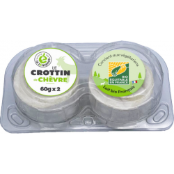 Crottin de chèvre 2x60g