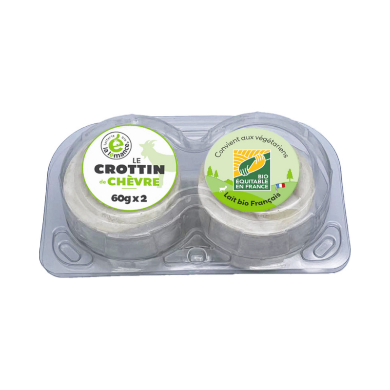 Crottin de chèvre 2x60g