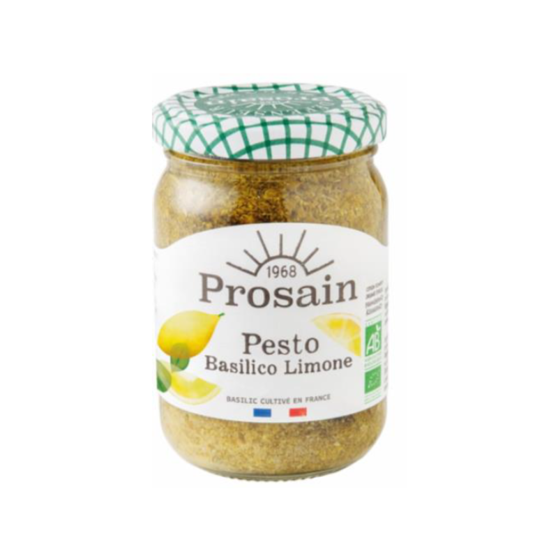 Pesto basilico limone 185g