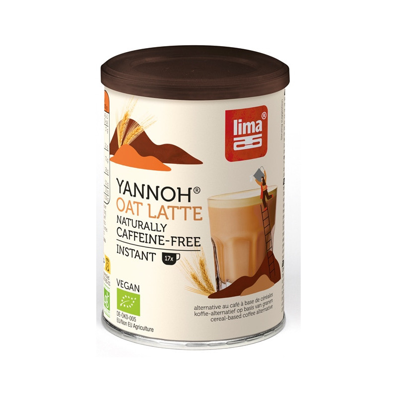 Yannoh oat latte instant 100g