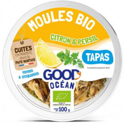 Tapas de moules citron...