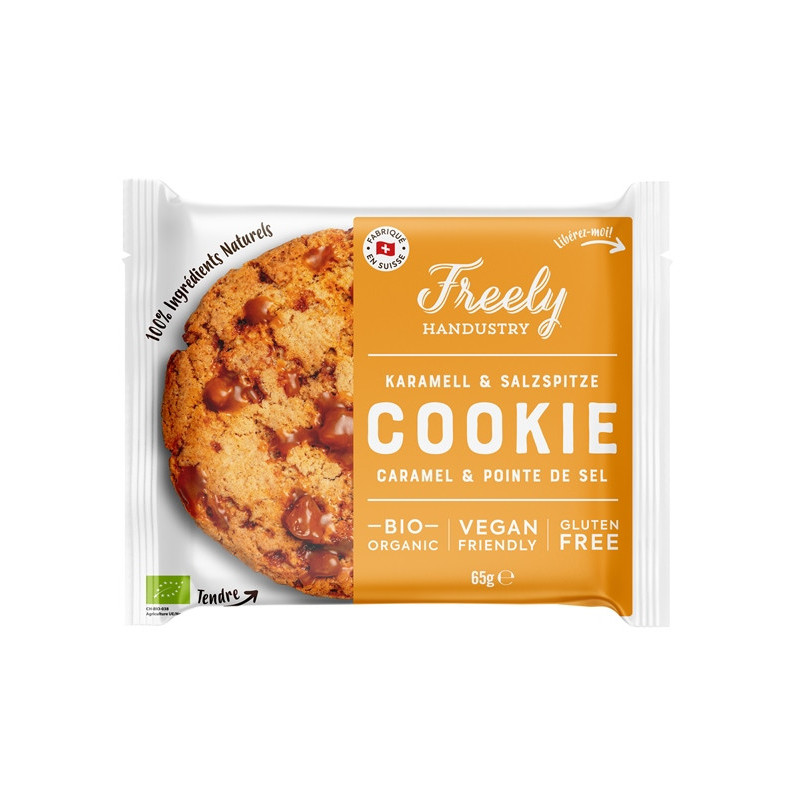 Cookie au caramel et pointe de sel 65g