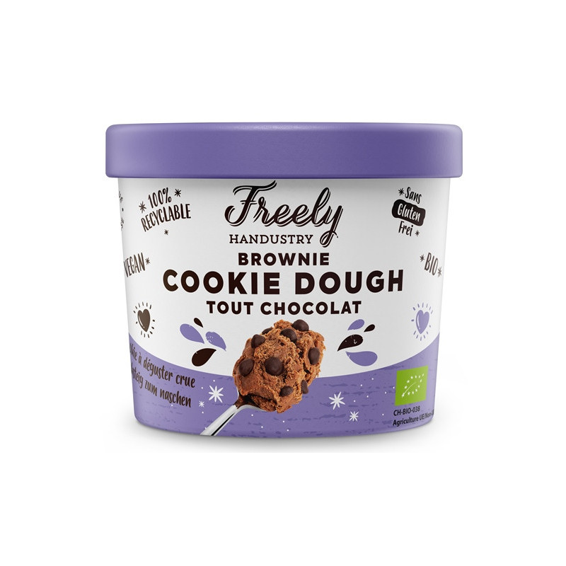 Dessert cookie dough brownie tout chocolat 90g