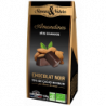 Amandines" pâte d'amande enrobée de chocolat noir 125g"