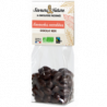 Amandes entières enrobées de chocolat noir en sachet 150g