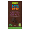 Chocolat noir extra 70% de cacao au Rapadura 80g