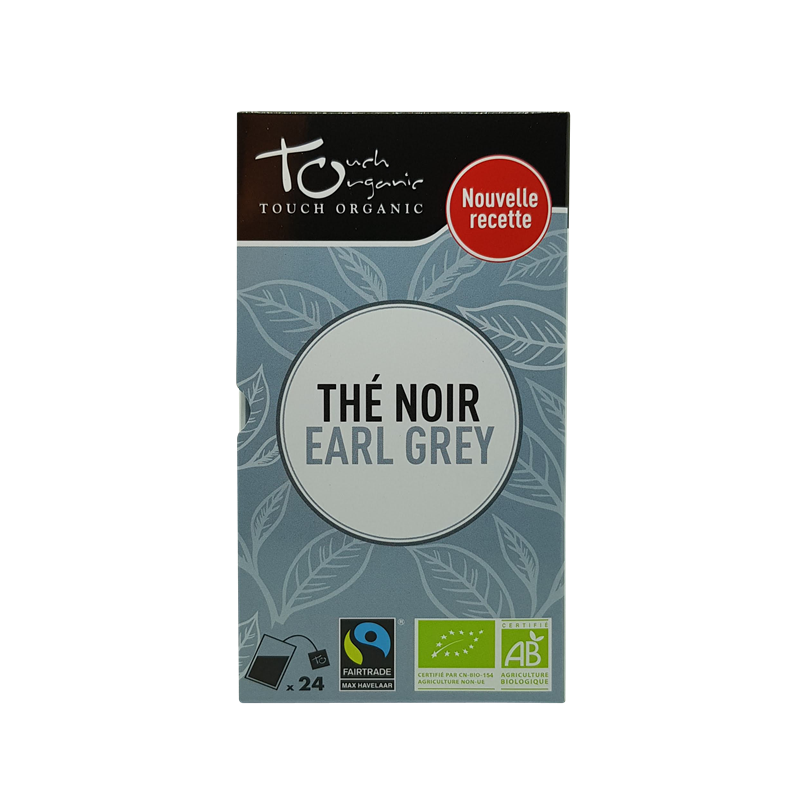 Thé noir earl grey 24 sachets