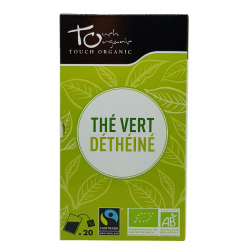 Thé vert déthéiné 24 sachets