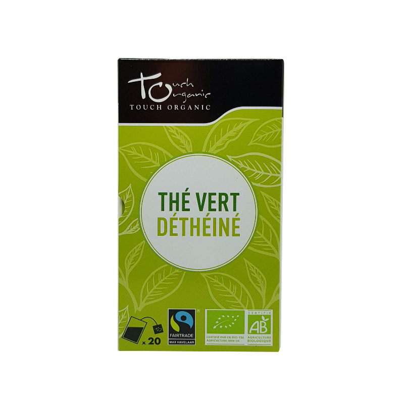 Thé vert déthéiné 24 sachets