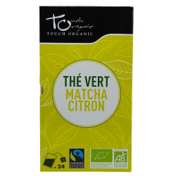 Thé vert matcha citron 24...