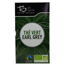 Thé vert earl grey 24 sachets