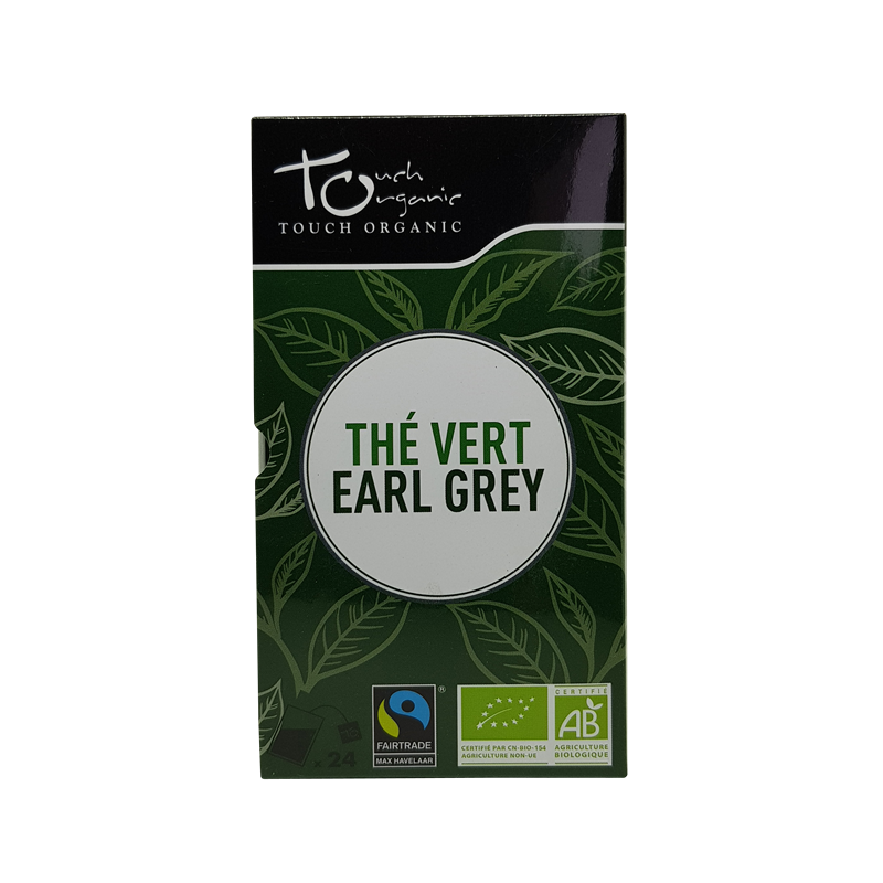 Thé vert earl grey 24 sachets