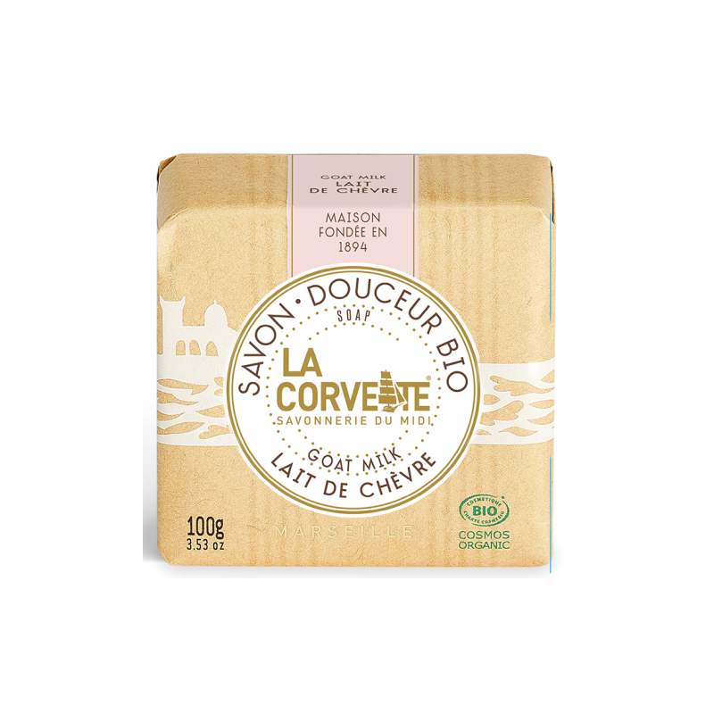 Savonnette douceur lait de chèvre 100g