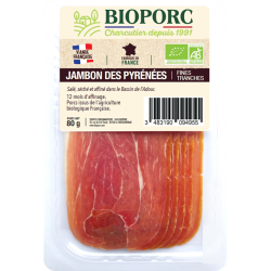 Jambon des Pyrénées x4 80g