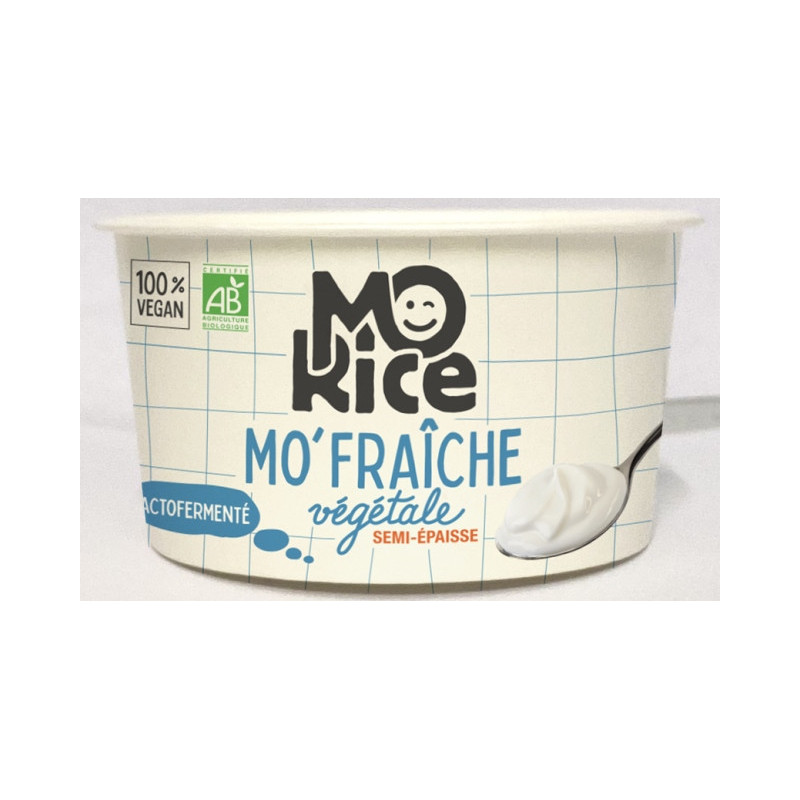 Mo'fraîche végétale semi-épaisse lactofermenté 180g