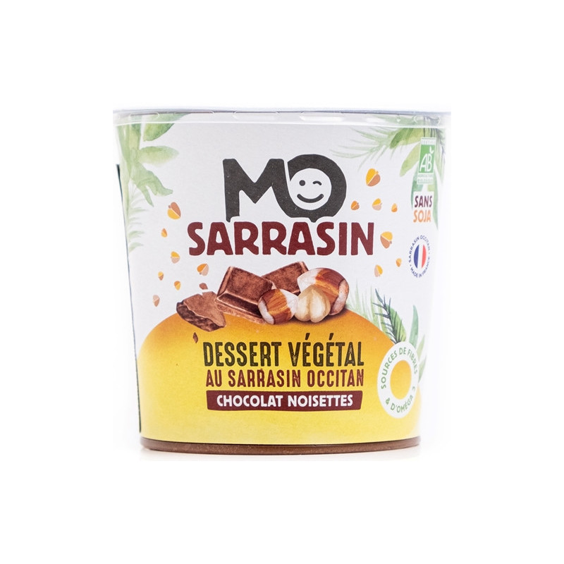 Dessert végétal sarrasin choco noisette 350g