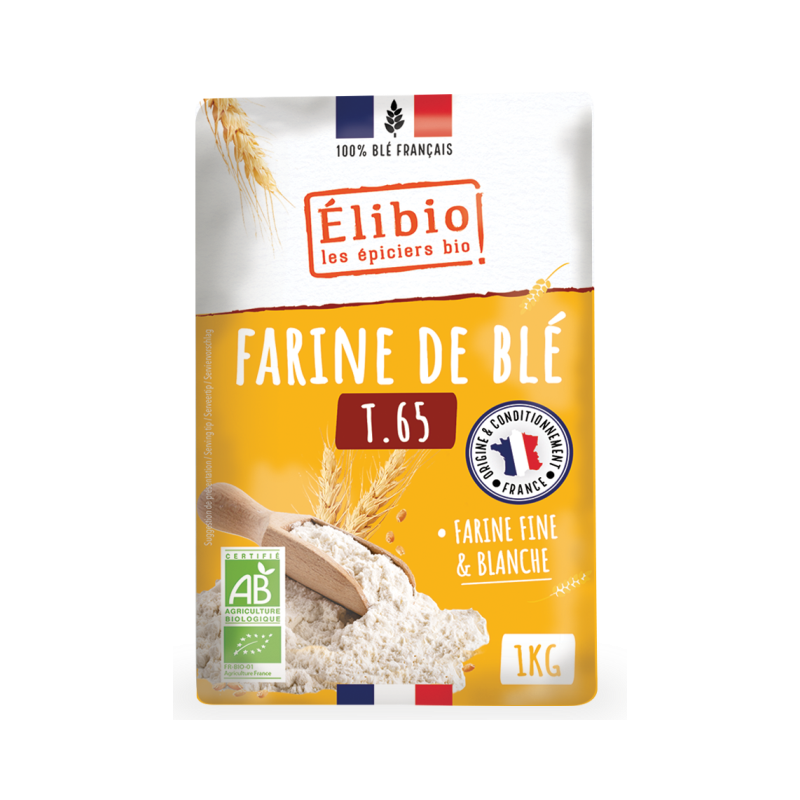 Farine de blé France T65 1kg