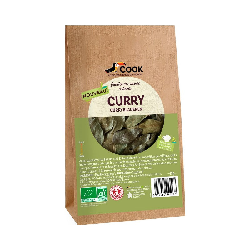 Curry, feuilles 13g