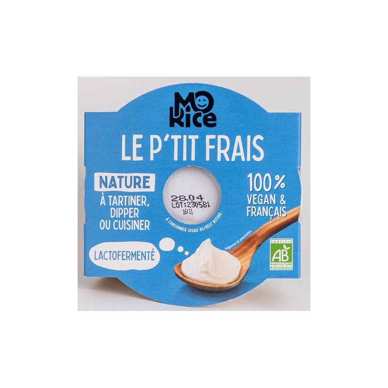 Le p'tit frais nature lactofermenté 125g