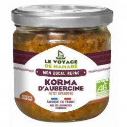 Korma d'augergine et petit...