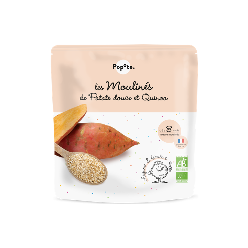 Mouliné de patate douce quinoa, dès 8 mois 180g