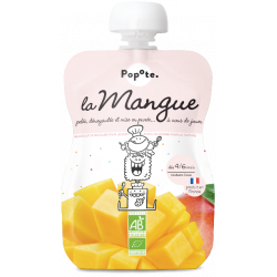 Purée de mangue en gourde, dès 4/6 mois 120g