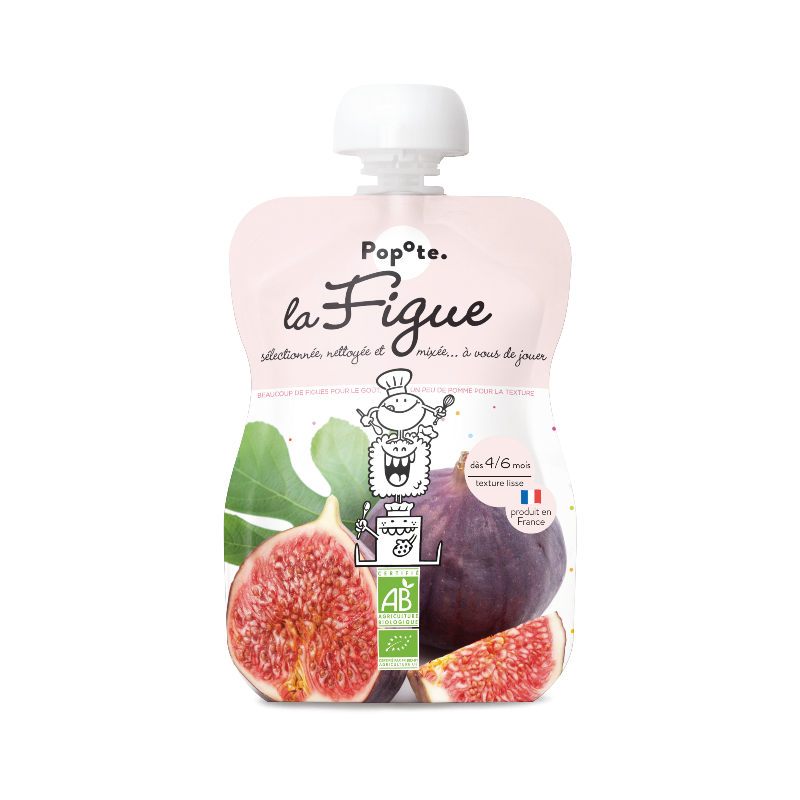 Purée de figue en gourde, dès 4/6 mois 120g