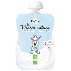 Brassé nature en gourde, dès 6 mois 100g