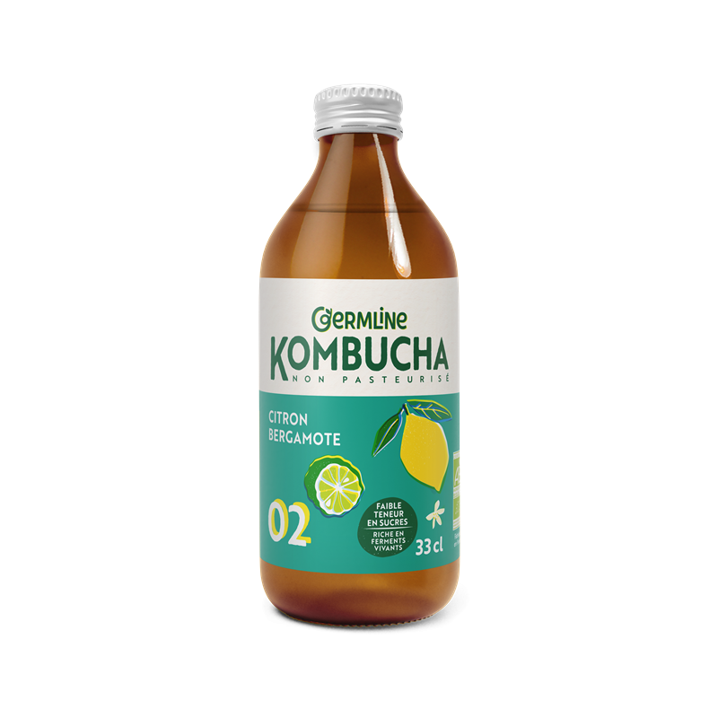 Kombucha citron-bergamote 33cl