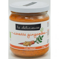 Tartinade carottes gingembre 180g