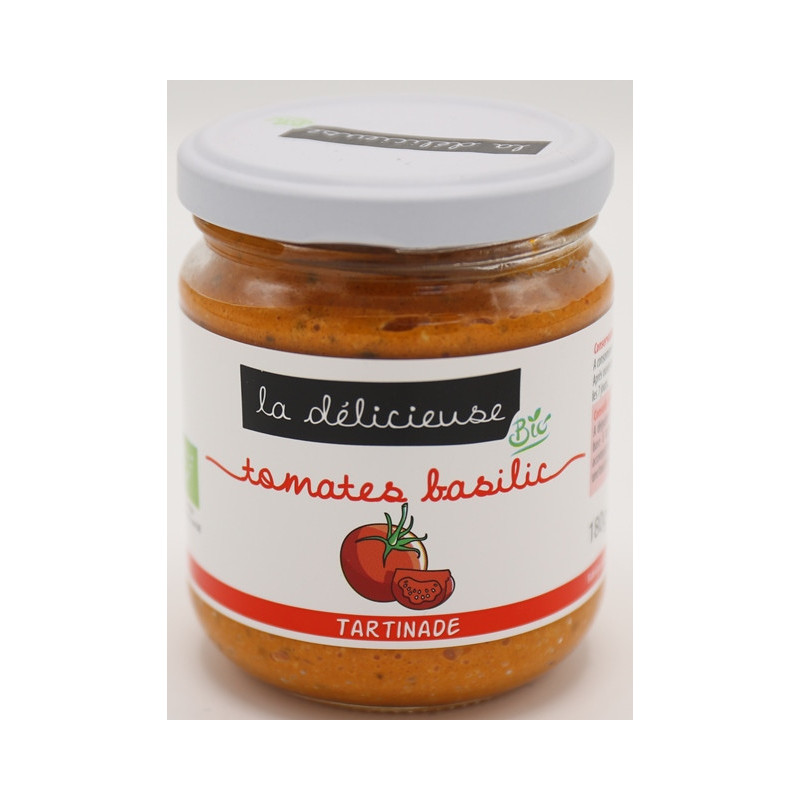 Tartinade tomate basilic 180g