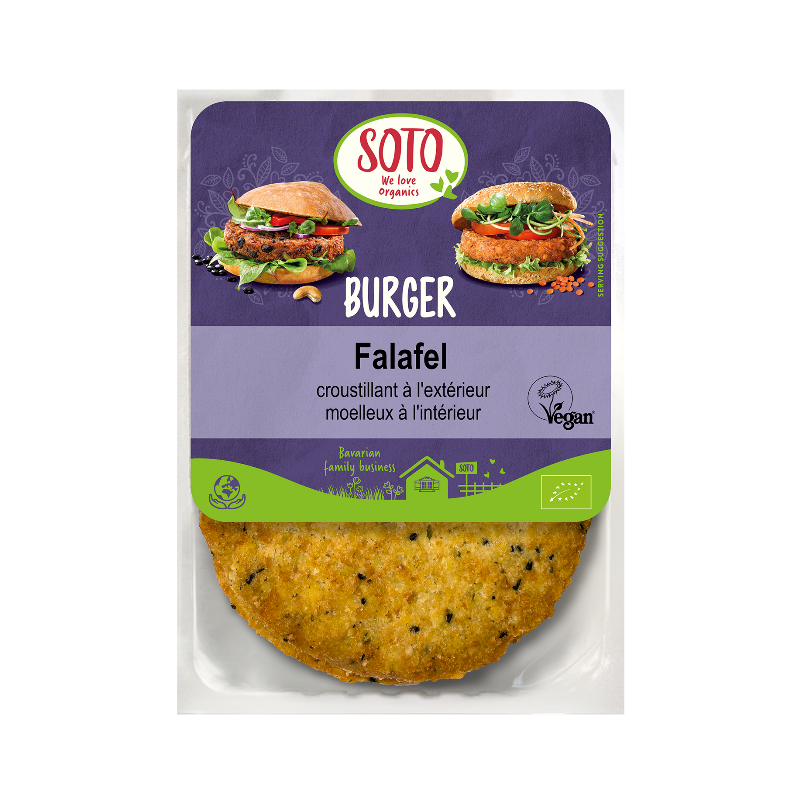 Burger falafel 2x100g