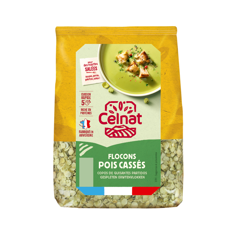 Flocons de pois cassés Italie 350g