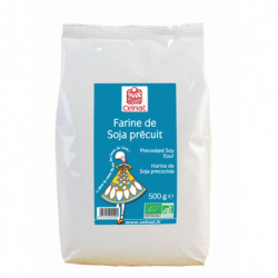 Farine de soja précuit France 500g