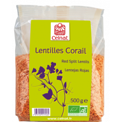 Lentilles corail 500g