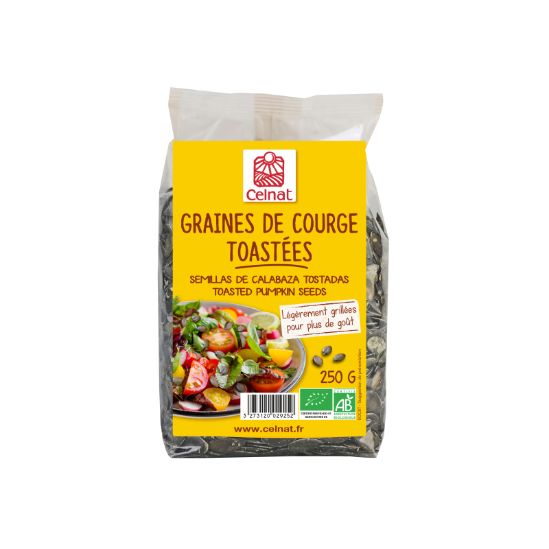 Graines de courge toastées 250g