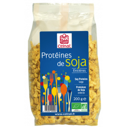 Protéines de soja entières...