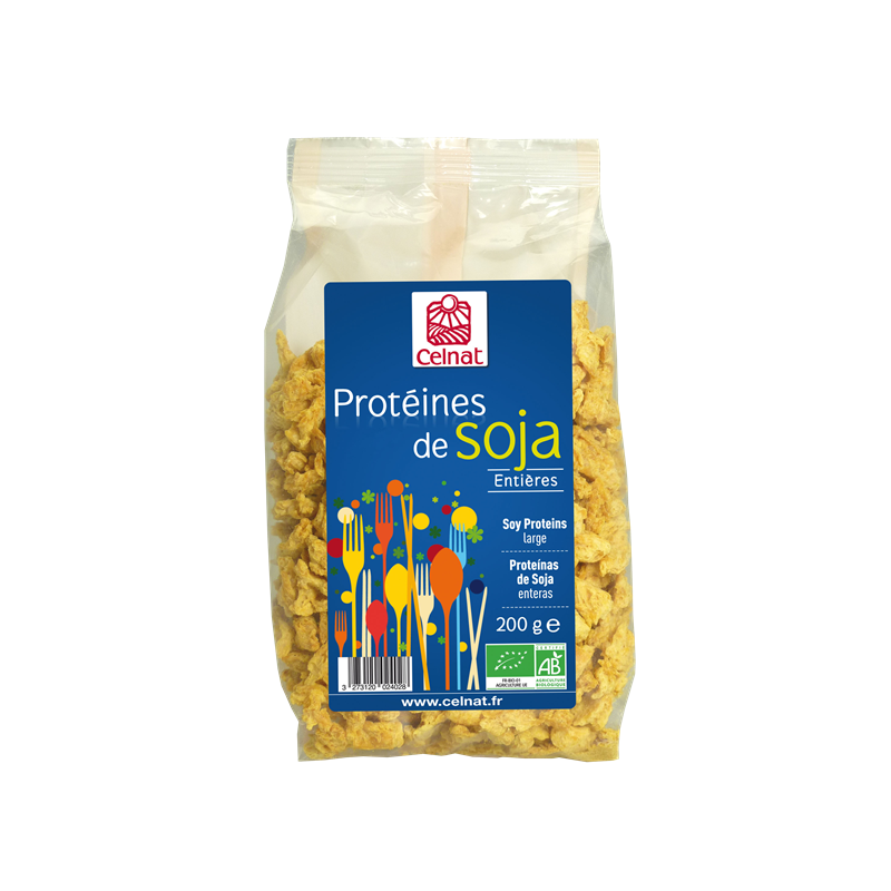 Protéines de soja entières France 200g