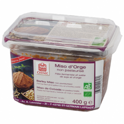 Miso d'orge non pasteurisé...