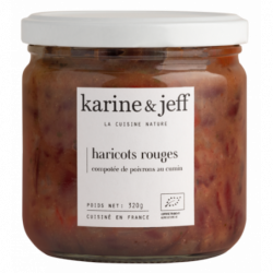 Haricots rouges, compotée...